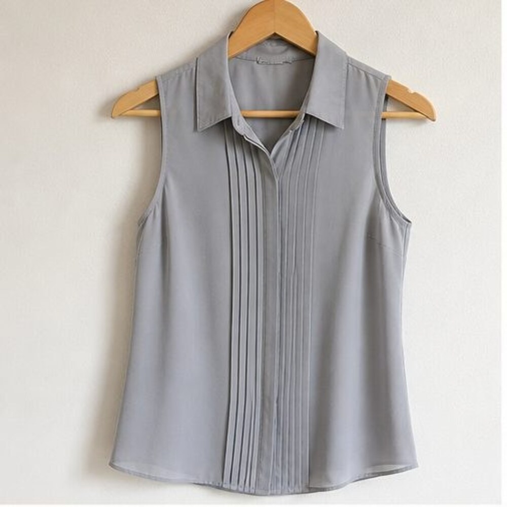 Gray Cami Blouse